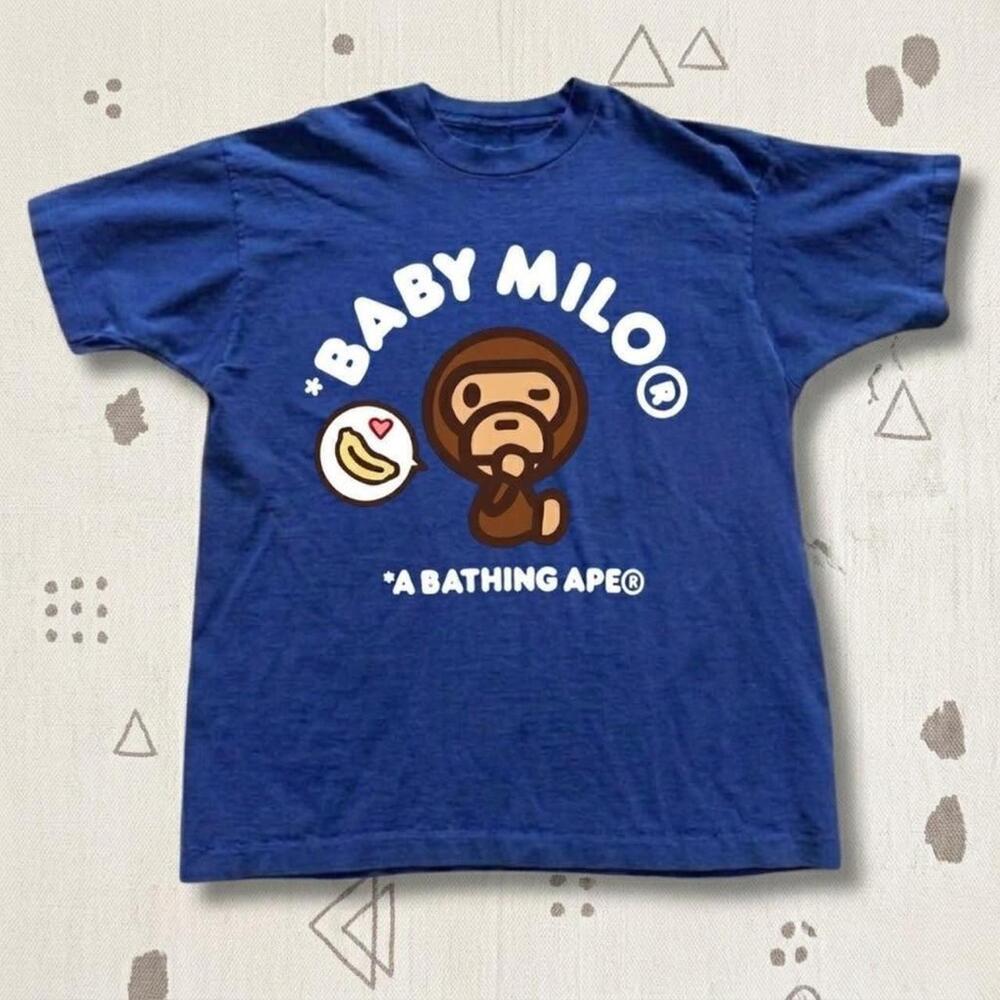 Bape Baby Milo Blue T-Shirt